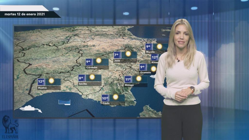 Previsión para hoy martes 12 de enero.