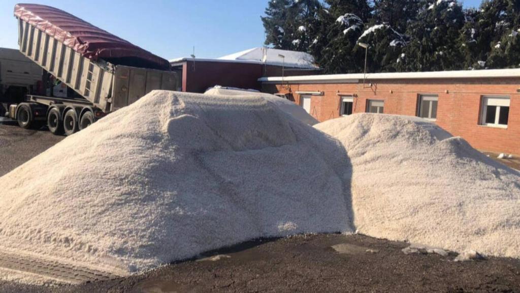 Reparto de sal de la Diputación de Toledo