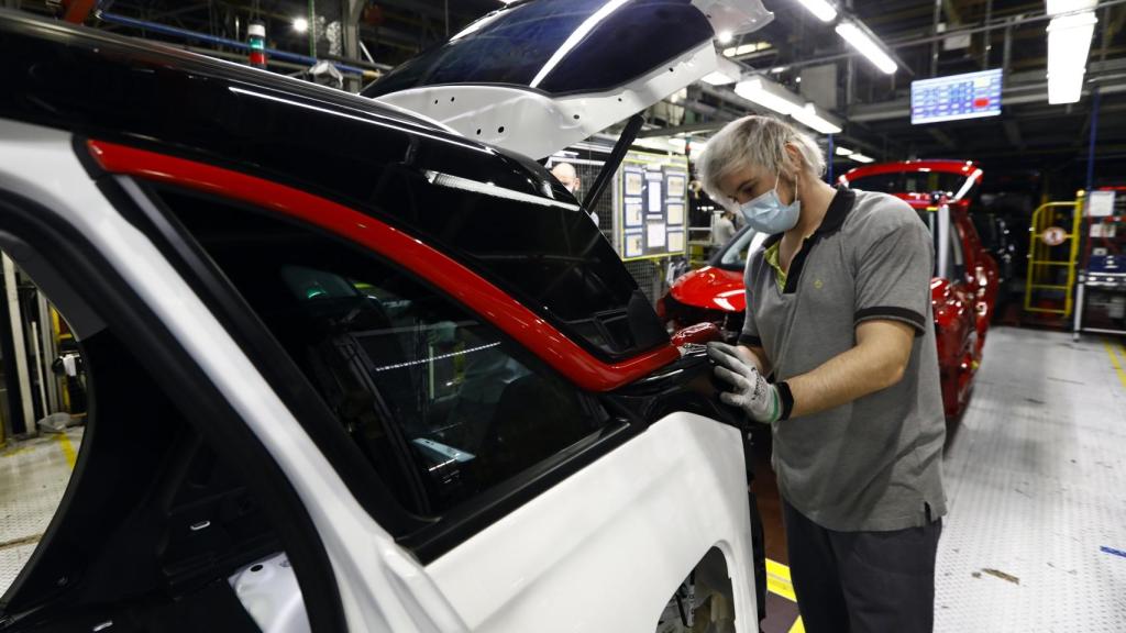 Planta de fabricación de automóviles.