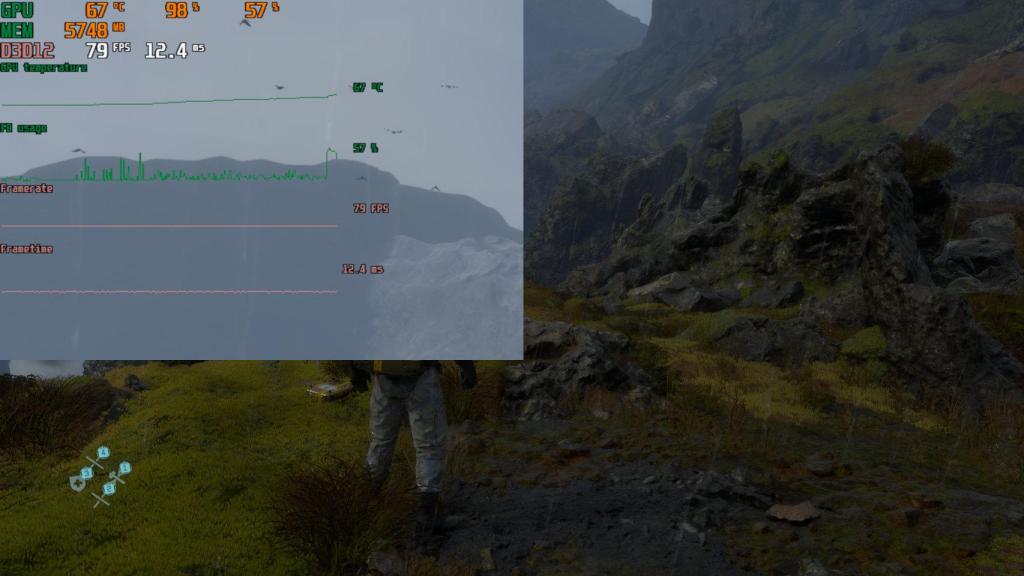 Death Stranding en la RX 6800