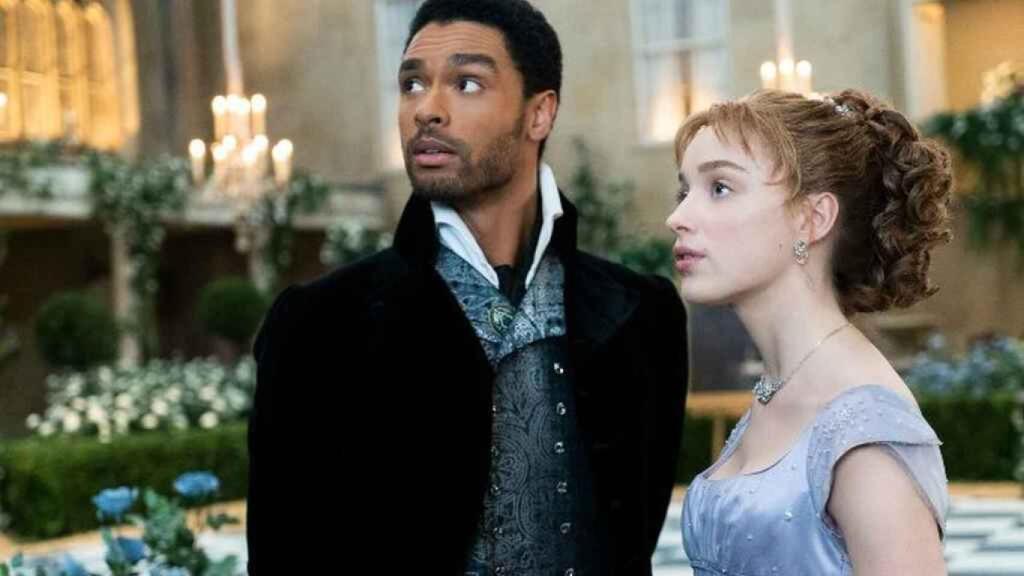 Los duques de Hastings en 'Los Bridgerton'.