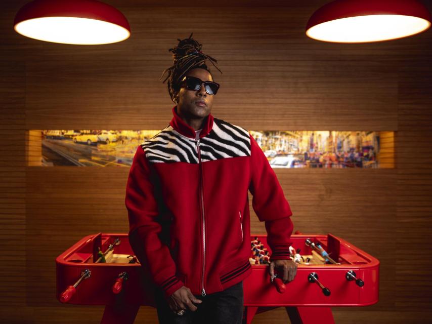 El cantante Yotuel en un posado fotográfico el 7 de enero de 2021.