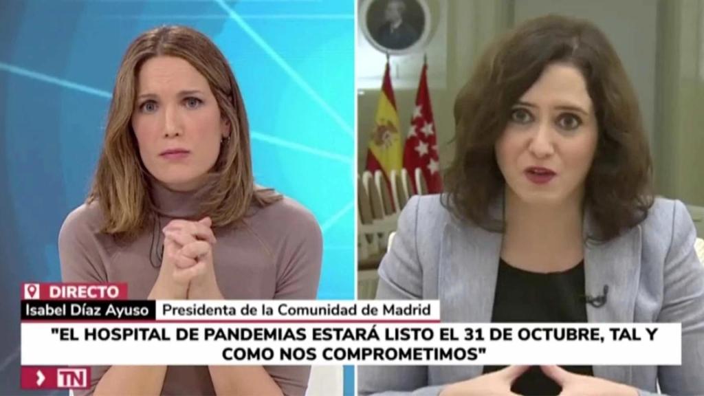 Silvia Intxaurrondo e Isabel Díaz Ayuso