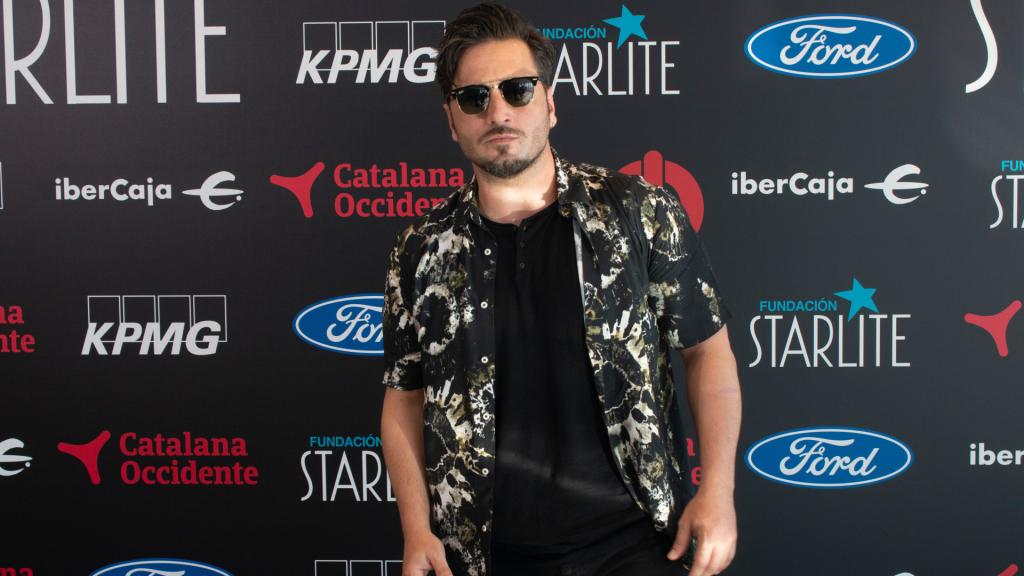 David Bustamante tras el confinamiento, cuando engordó ocho kilos.