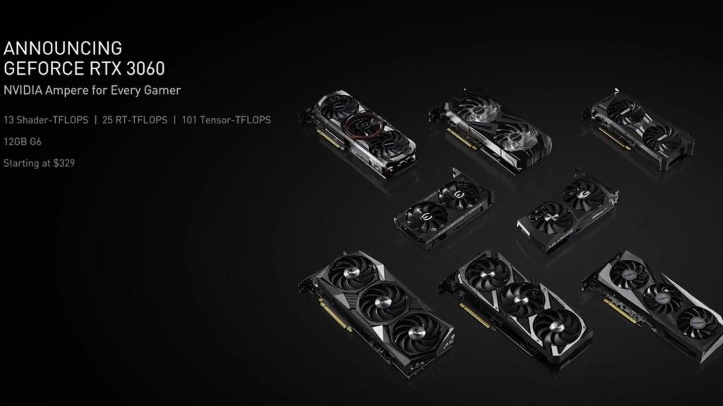 Nueva Nvidia RTX 3060