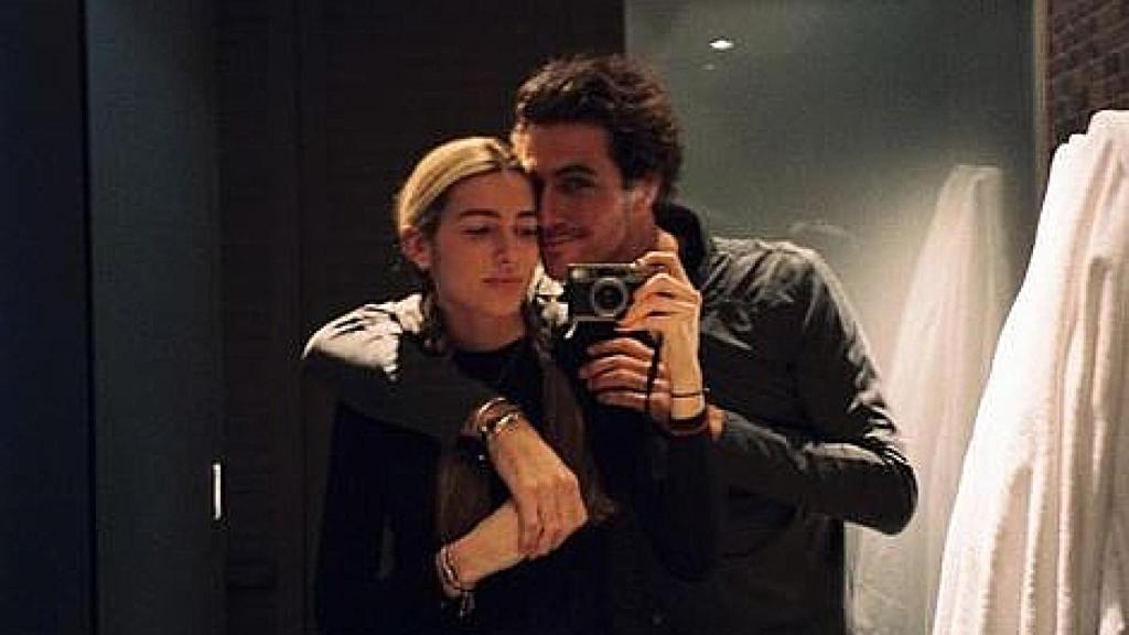 Daniela Figo y Beltrán Lozano, en una imagen compartida en Instagram.