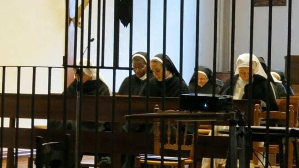 Monjas de clausura en el Monasterio de Santa Ana (Castellón).