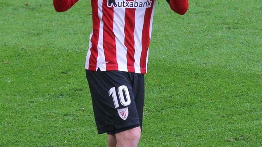 Iker Muniain, en un partido del Athletic de la temporada 2020/2021