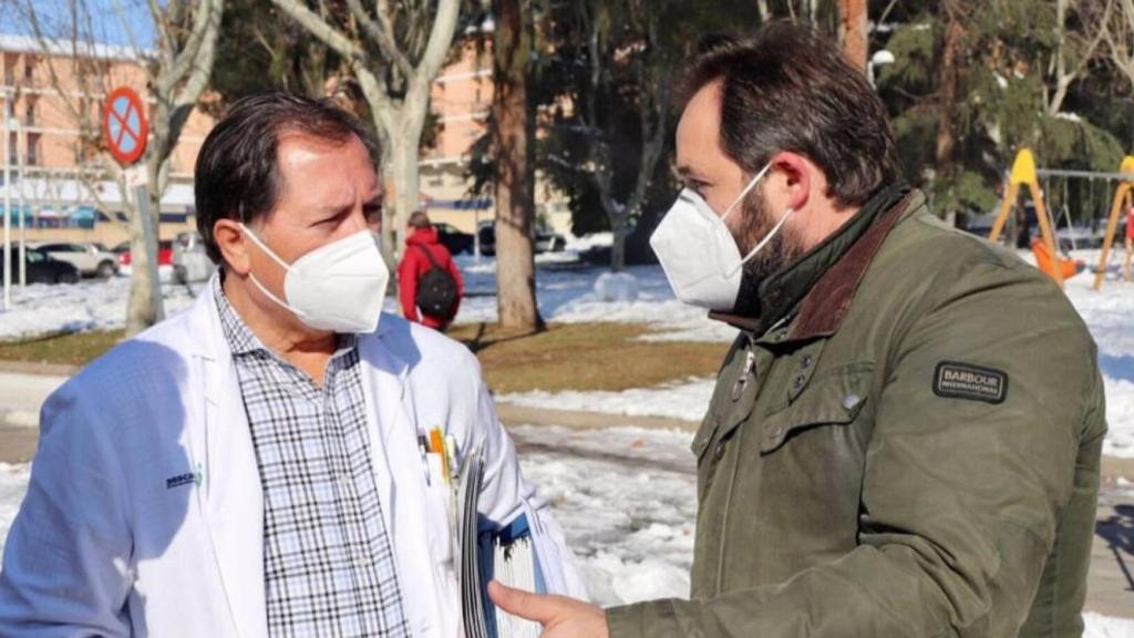 El presidente del PP de Castilla-La Mancha, Paco Núñez, en una imagen de este miércoles en Toledo