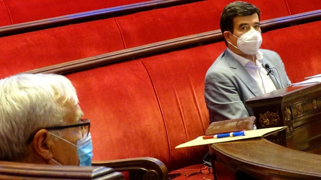 Joan Ribó, alcalde de Valencia; y Fernando Giner, portavoz de Ciudadanos. EE