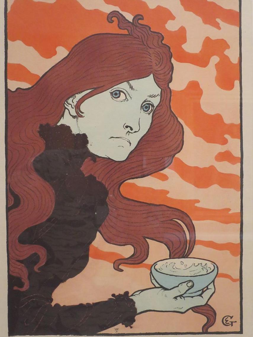'La Vitrioleuse' de Eugène Grasset, 1894.