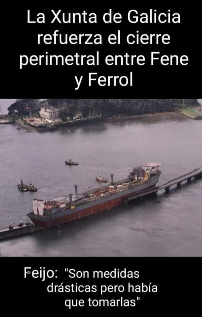 Chiste sobre el Discoverer y el puente de As Pías publicado en Instagram