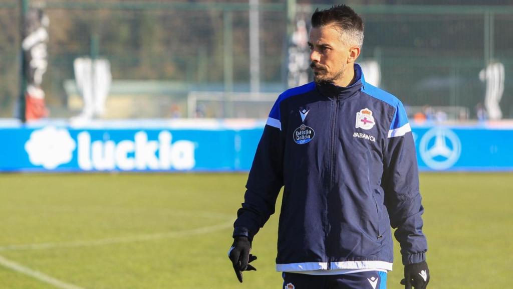 El entrenador Rubén de la Barrera.