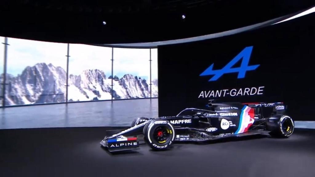 El nuevo Alpine F1 de Fernando Alonso, en su primer diseño