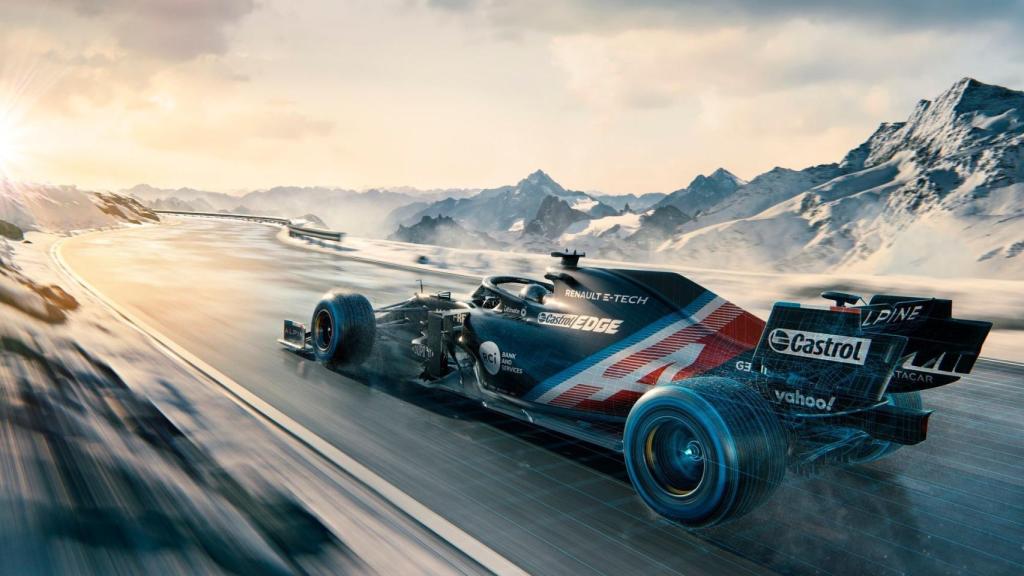 El nuevo Alpine F1 de Fernando Alonso, en su primer diseño