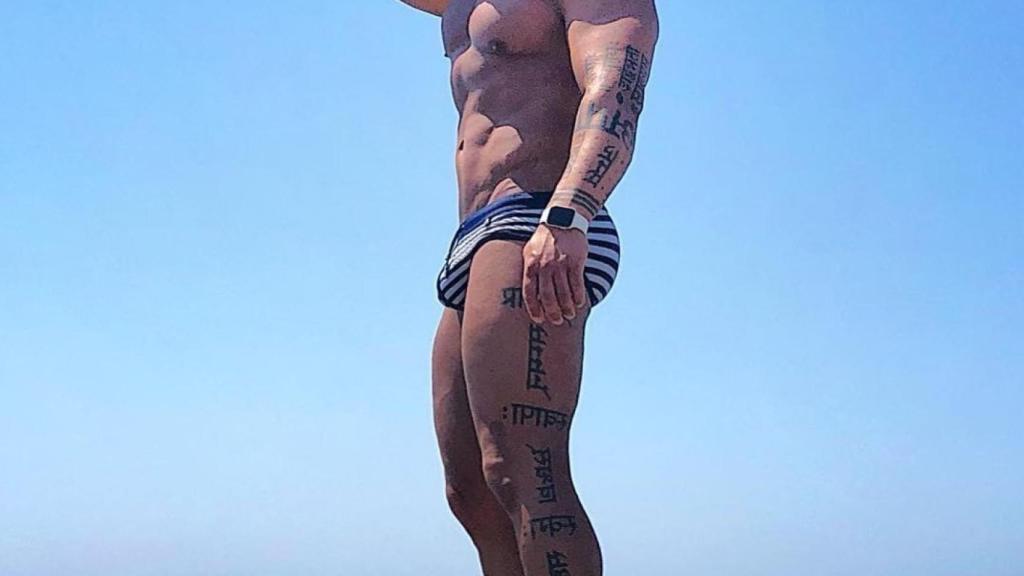 El culturista Dante McNulty. Foto: Instagram (dantemcn)