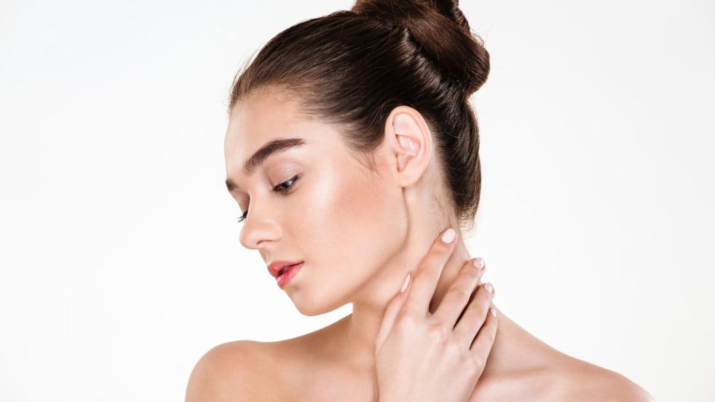 El cuello es una parte importante del cuerpo que hay que cuidar.