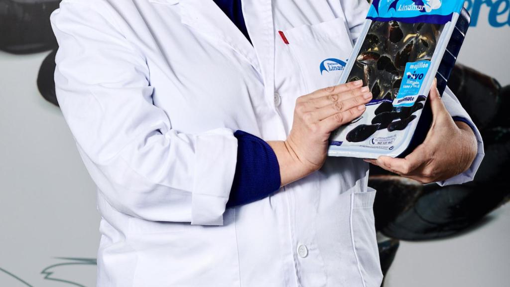 Lina Solla, presidenta del Consello del Mexillon de Galicia.