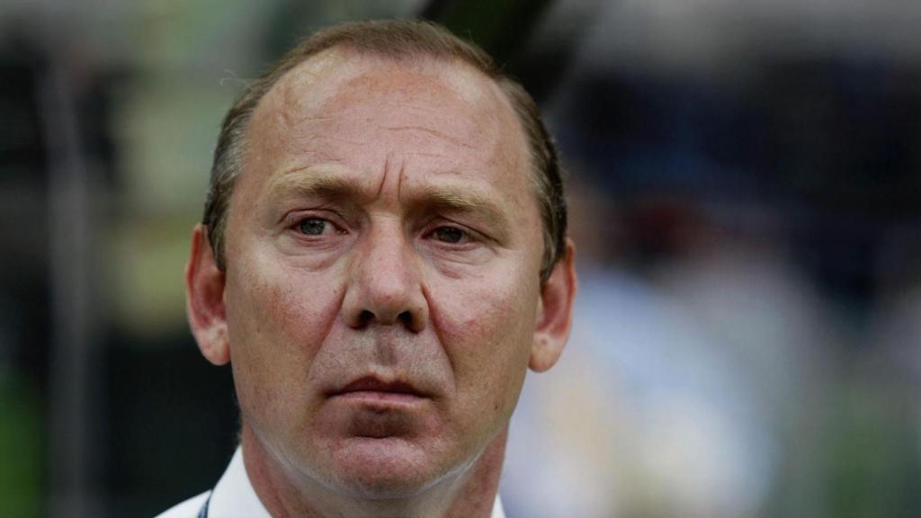 Oleg Romántsev, entrenador ruso.