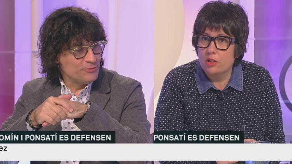 Carles Fernández y Olga Ruiz.