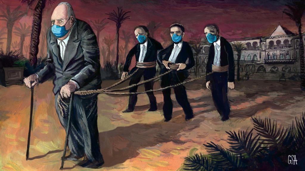 'Los 166 días en Abu Dabi de tres guardias civiles ‘encadenados’ a Juan Carlos en su ‘autoexilio’'