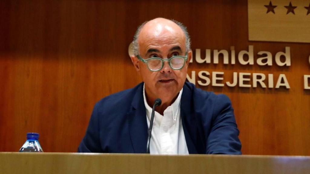 Antonio Zapatero, viceconsejero de Salud Pública y Plan Covid-19 de la Comunidad de Madrid. Efe