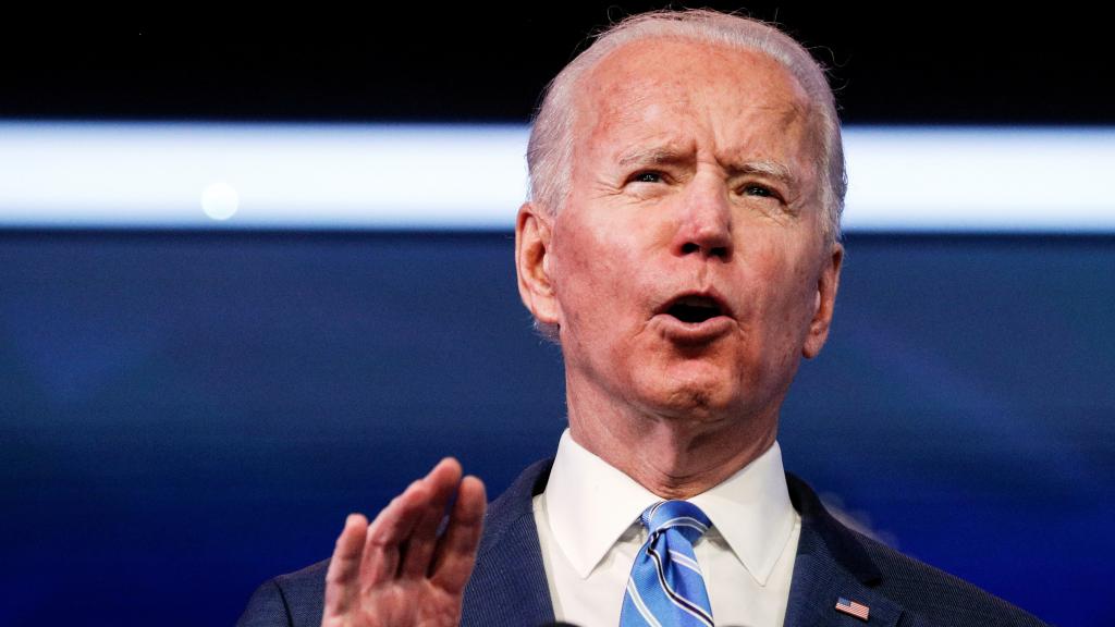 Joe Biden, presidente electo de Estados Unidos.