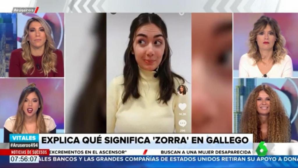 Captura de pantalla del programa ‘Aruseros’.