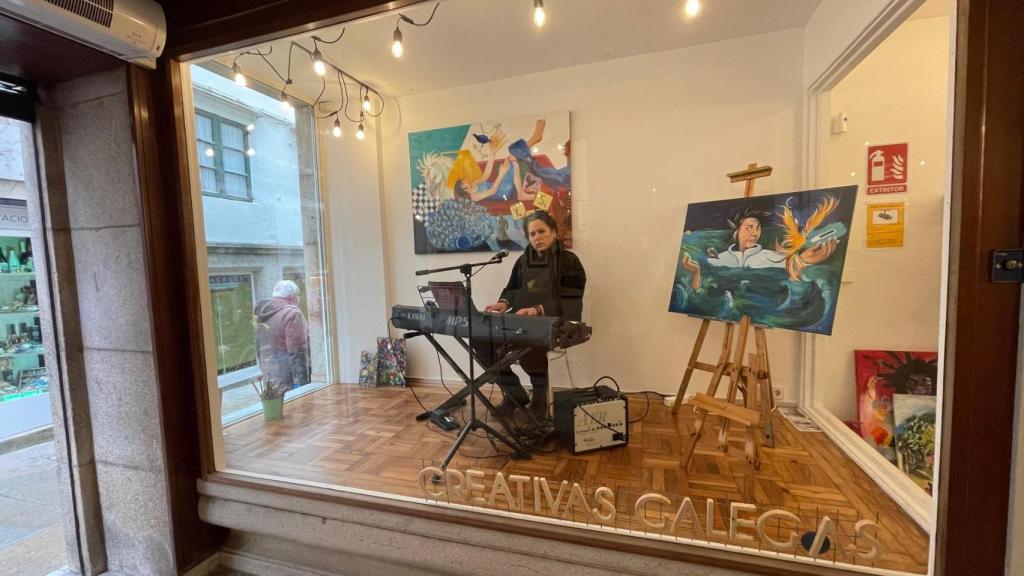 El nuevo escaparate viviente del Mercado Galego da Creatividade.