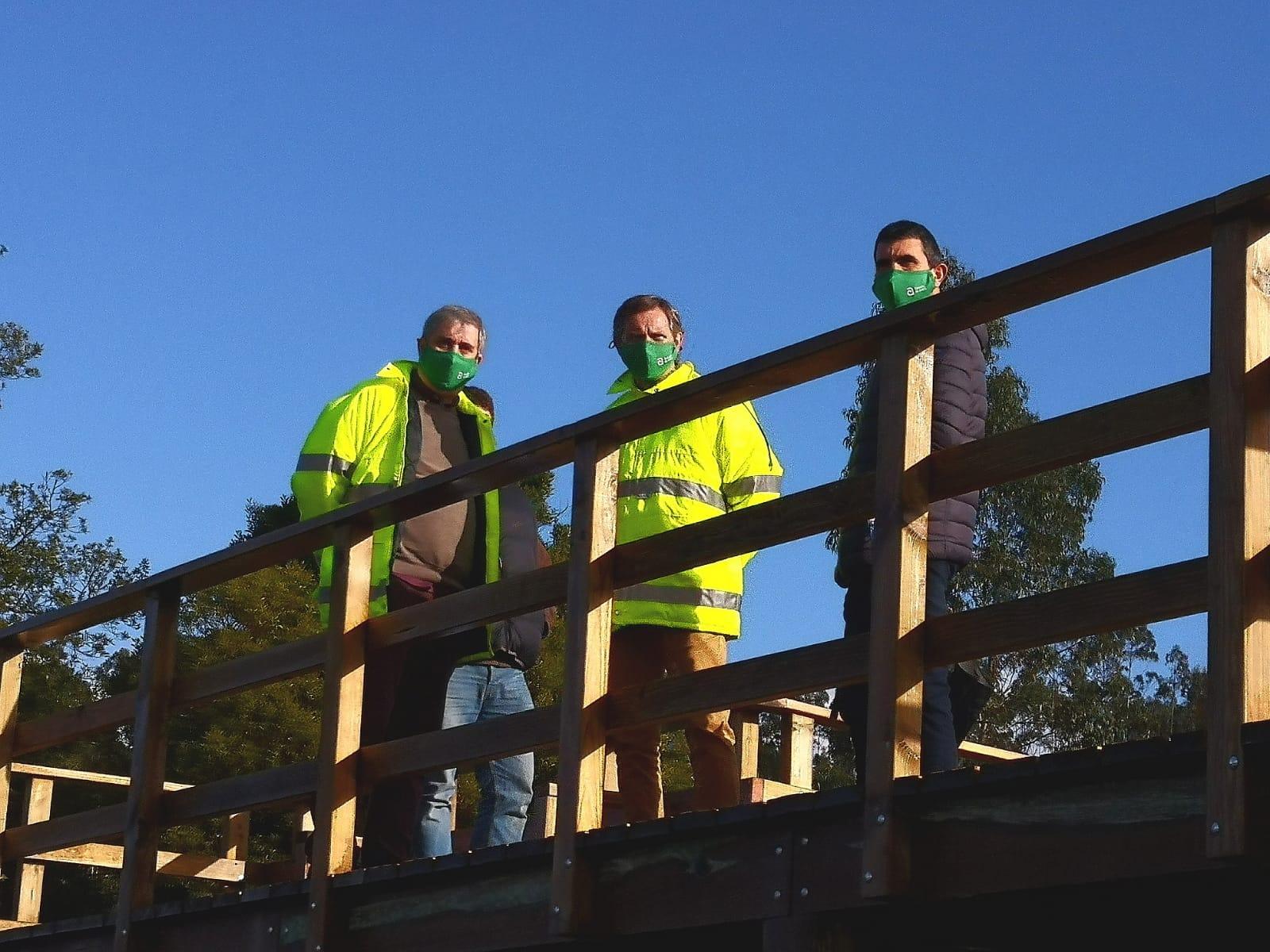 El mirador del Bosque do Peregrino (Concello de Ames).