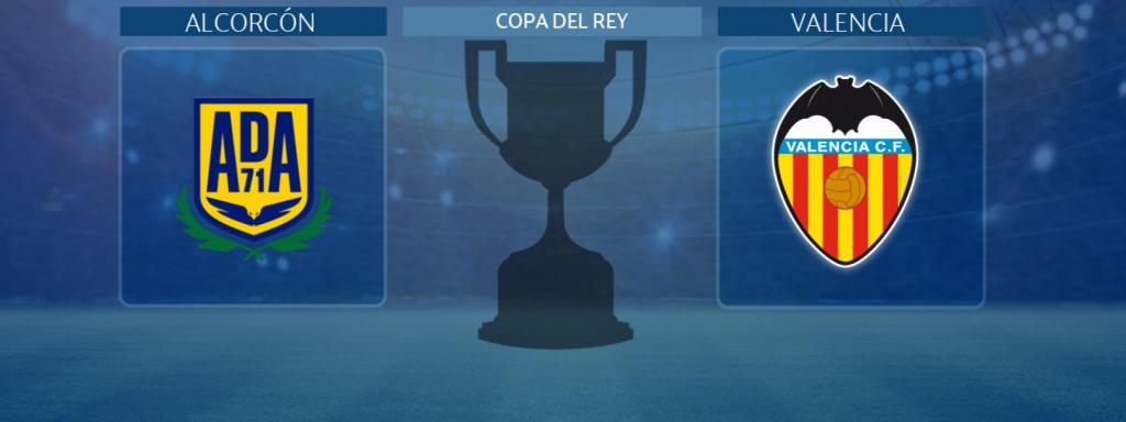 Alcorcón - Valencia, partido de la Copa del Rey