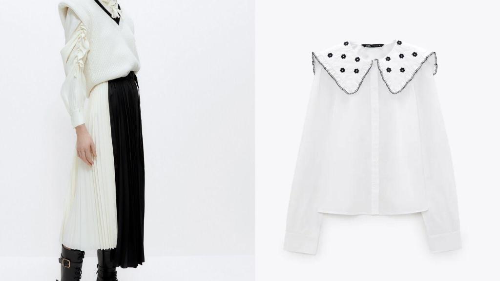 Las prendas bicolores siguen estando presentes en la próxima estación.