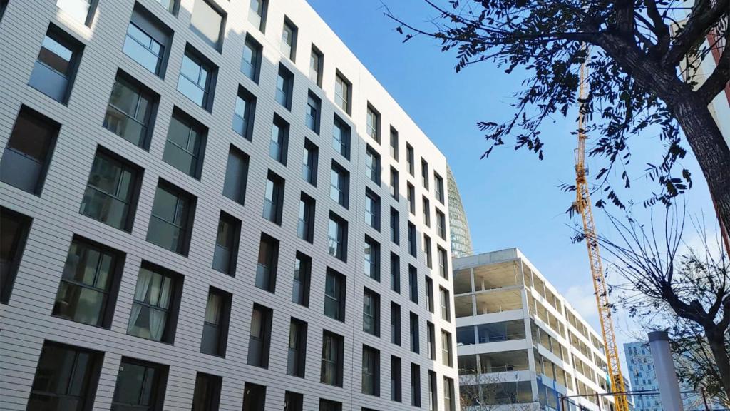 Edificio que ha comprado Patrizia en el distrito 22@ de Barcelona.