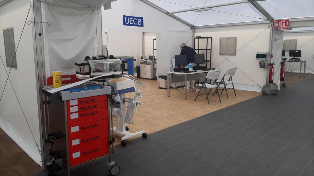 Hospital de campaña Valencia. EE