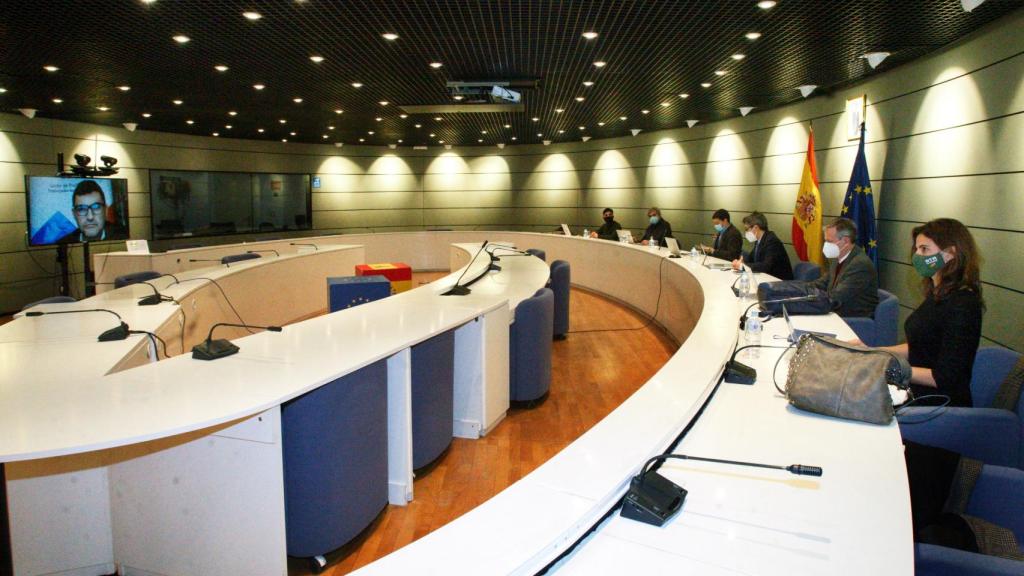 Imagen de la reunión.