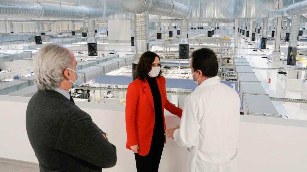 El hospital Isabel Zendal, específico para casos Covid-19.