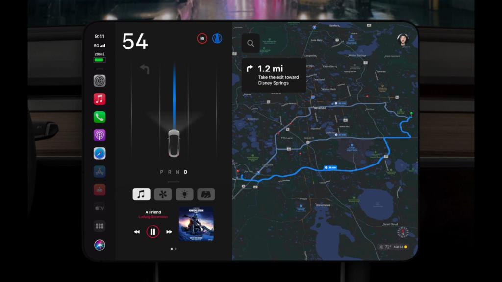 El sistema del Apple Car puede ser muy parecido a esto