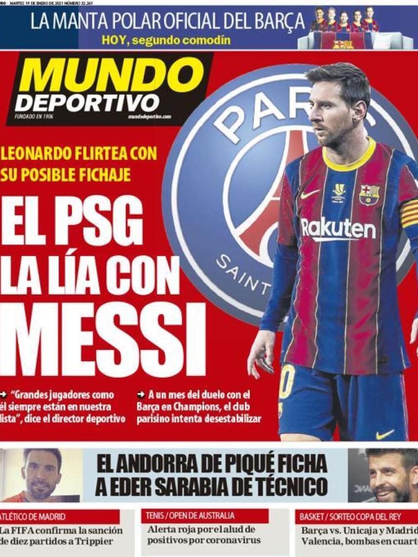 Portada Mundo Deportivo