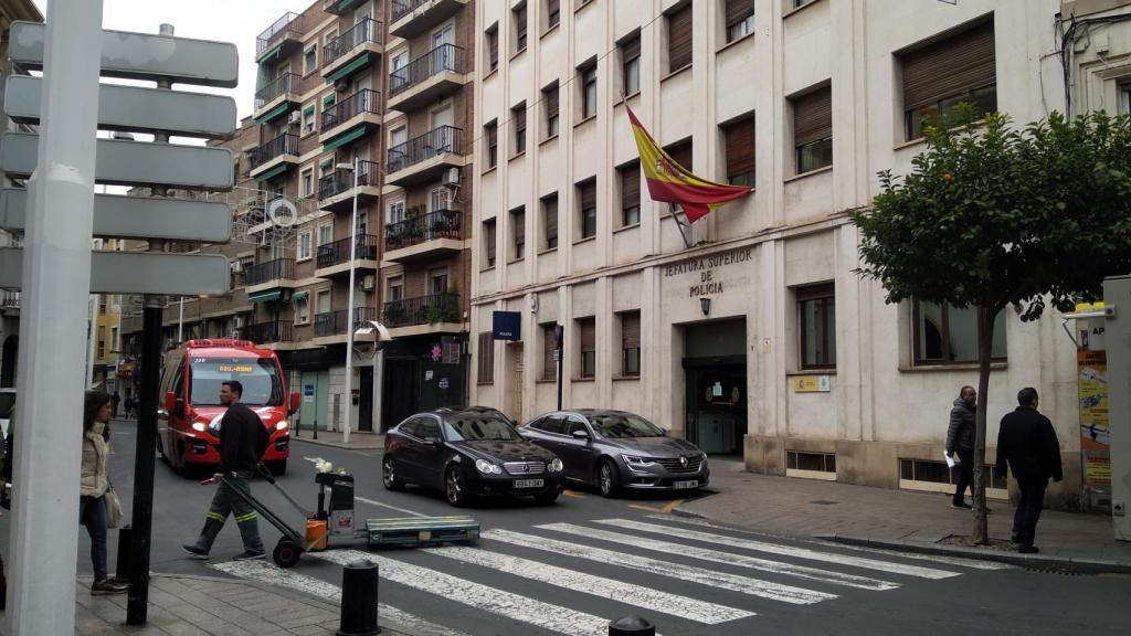 Fachada de los juzgados.