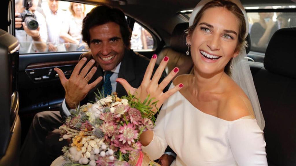 Boda de Sibi Montes y Álvaro Sanchís en 2017.