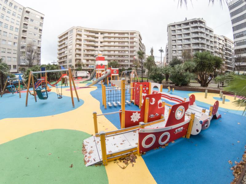 Parque de Plaza de la Independencia. Foto: Vigoenfamilia