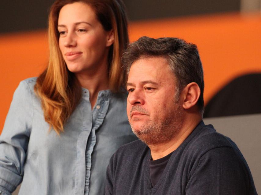 Miki Nadal y su exmujer Carola Escámez en una imagen de 2016.