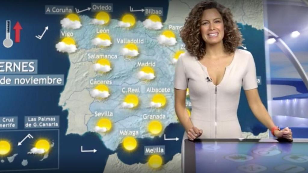 Laura Madrueño presenta 'El tiempo' y colabora en varios espacios.