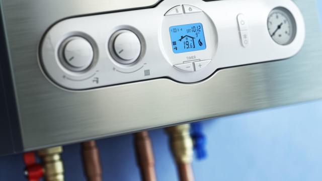 Imagen de archivo de una caldera.