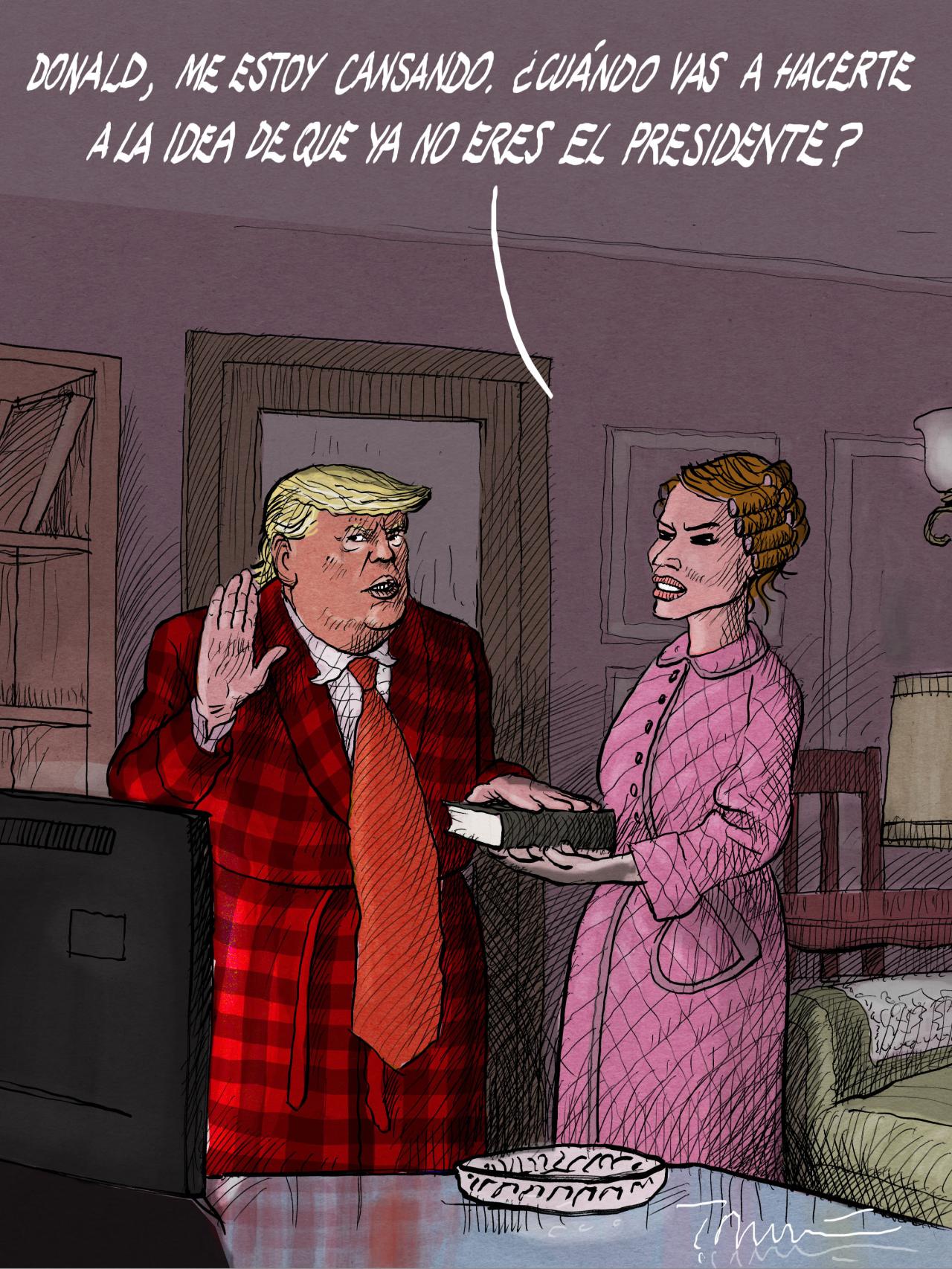 Trump no se rinde...