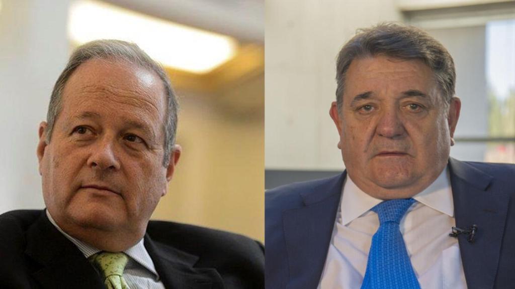 Victor Moreno Catena (izqda) y Gonzalo Quintero./