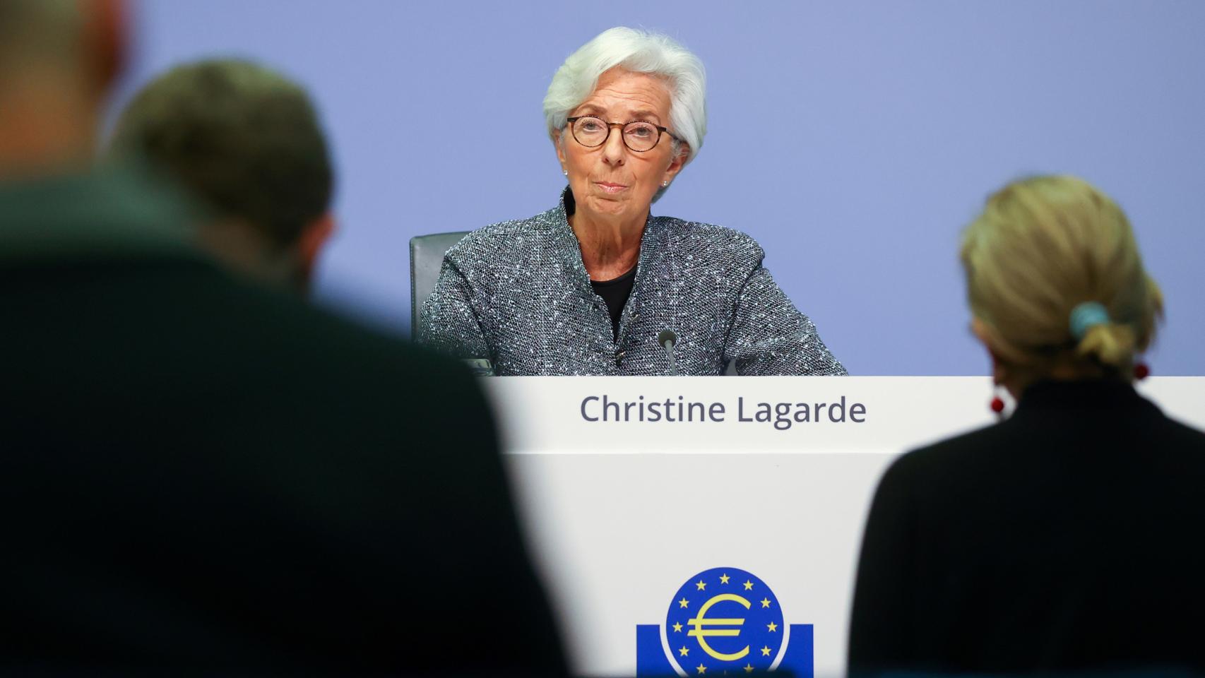 Christine Lagarde, presidenta del Banco Central Europeo (BCE).