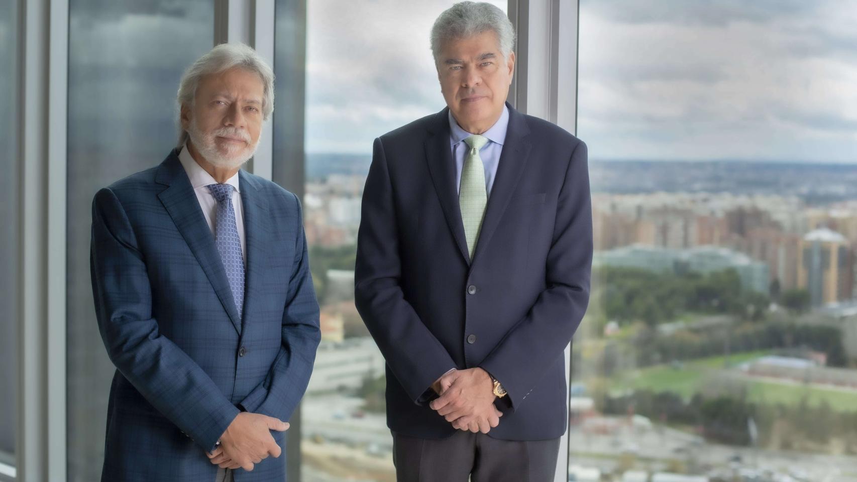 Luis Amodio y Mauricio Amodio, presidente y consejero dominical de OHL.