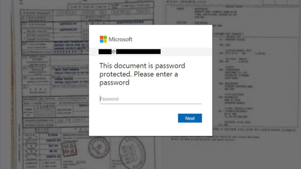 Ejemplo de correo falso que pide la contraseña del usuario