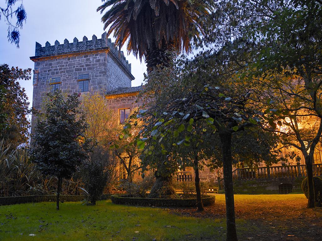 Exterior del Pazo de San Lorenzo de Trasouto (Cedida).